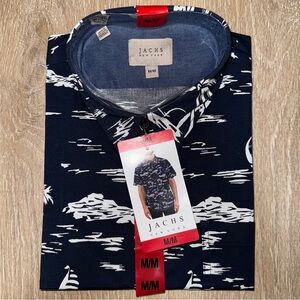 Jachs New York Men's Short Sleeve Shirt | Size M